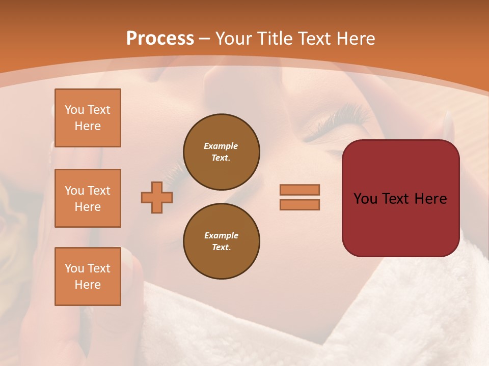 Women Hand Massage PowerPoint Template