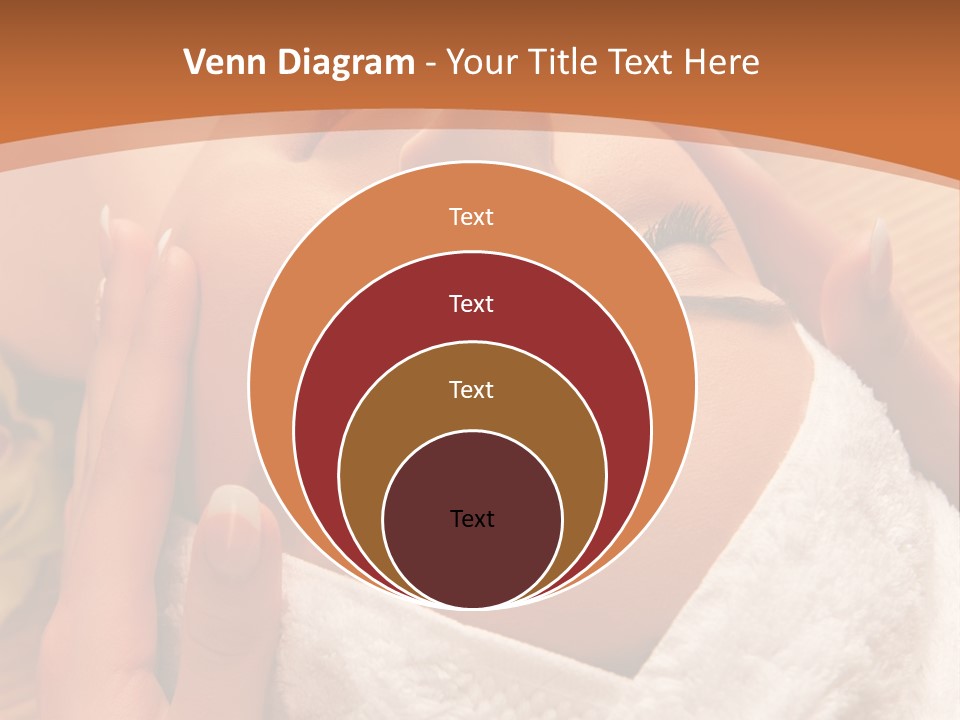 Women Hand Massage PowerPoint Template