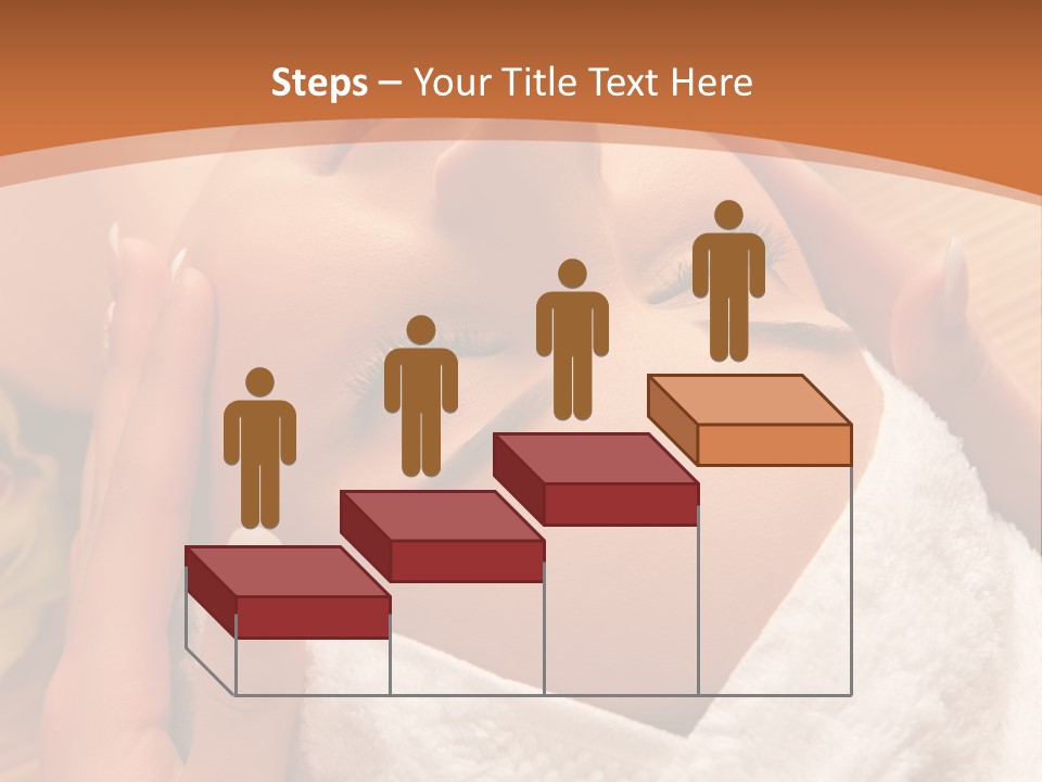 Women Hand Massage PowerPoint Template