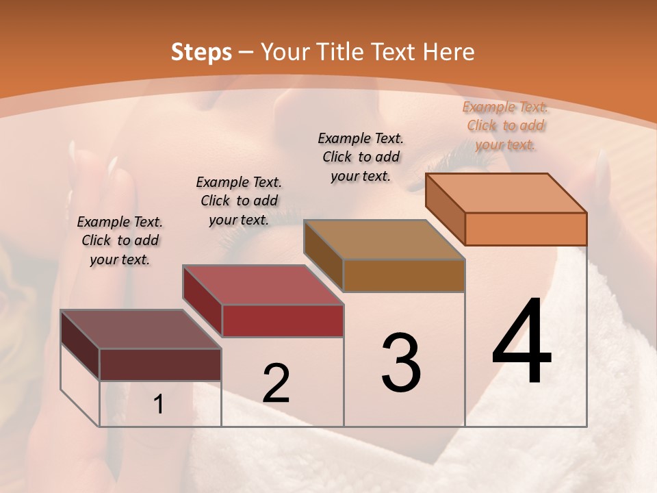 Women Hand Massage PowerPoint Template