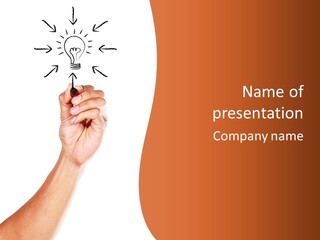 Creativity Whiteboard Isolated PowerPoint Template