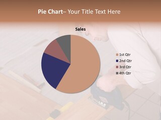 Artisan Cutting Saw PowerPoint Template