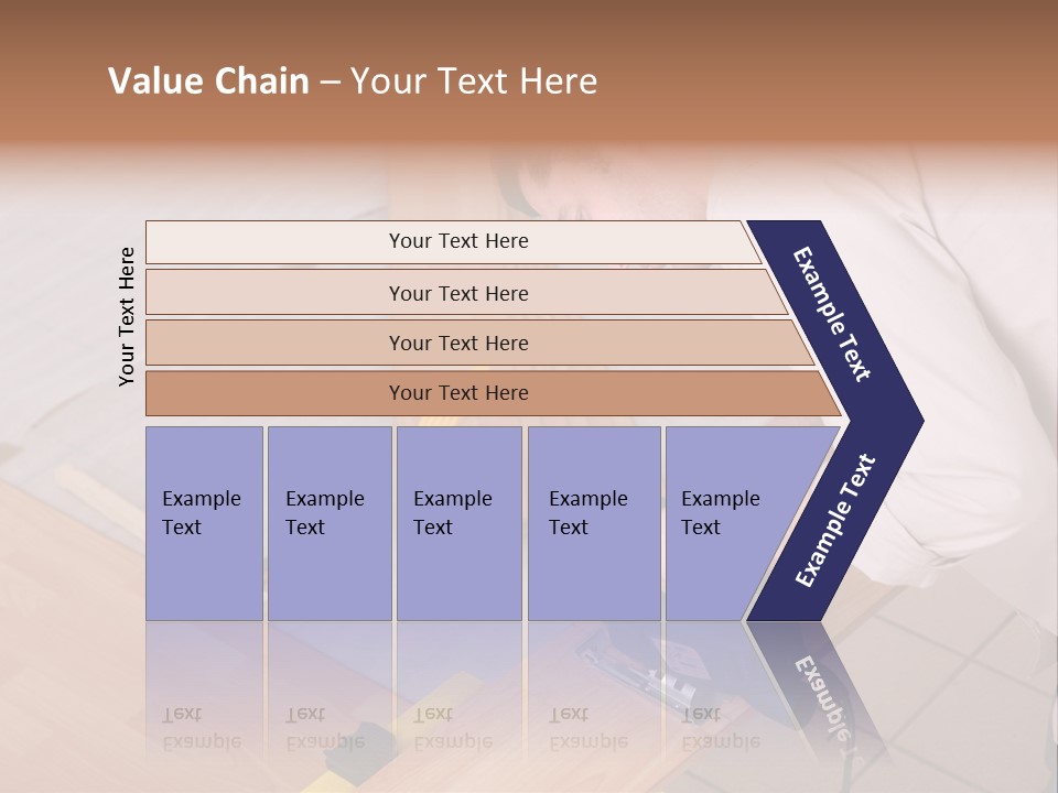Artisan Cutting Saw PowerPoint Template