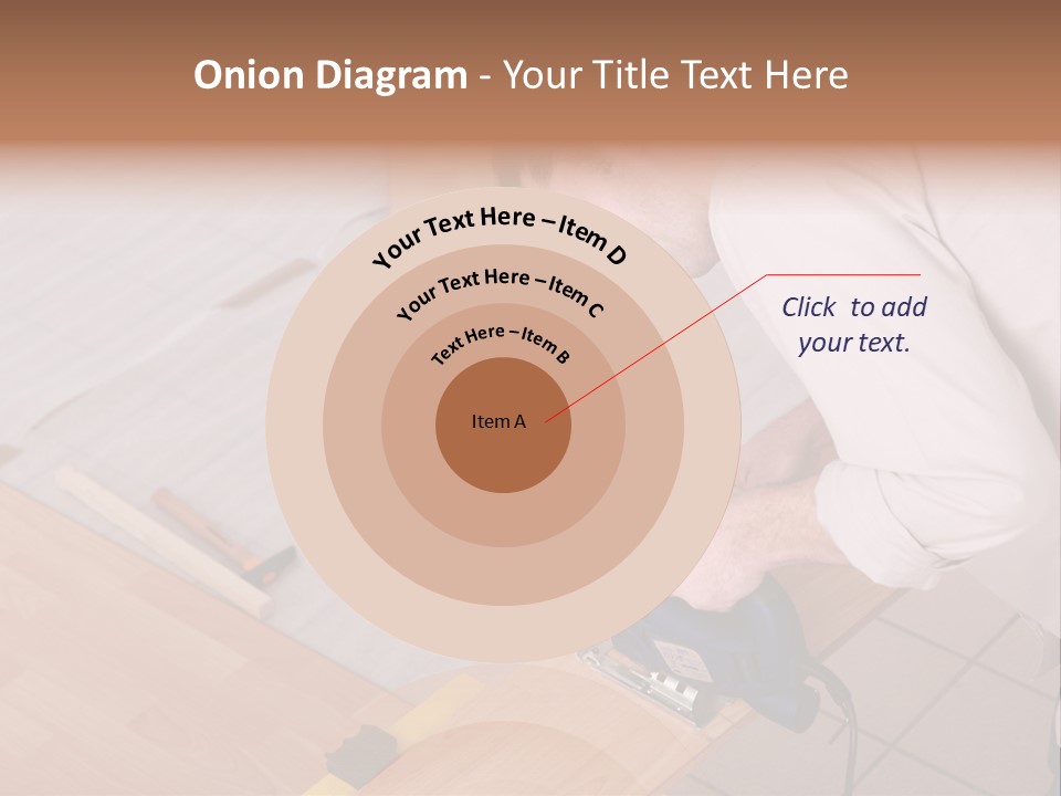 Artisan Cutting Saw PowerPoint Template