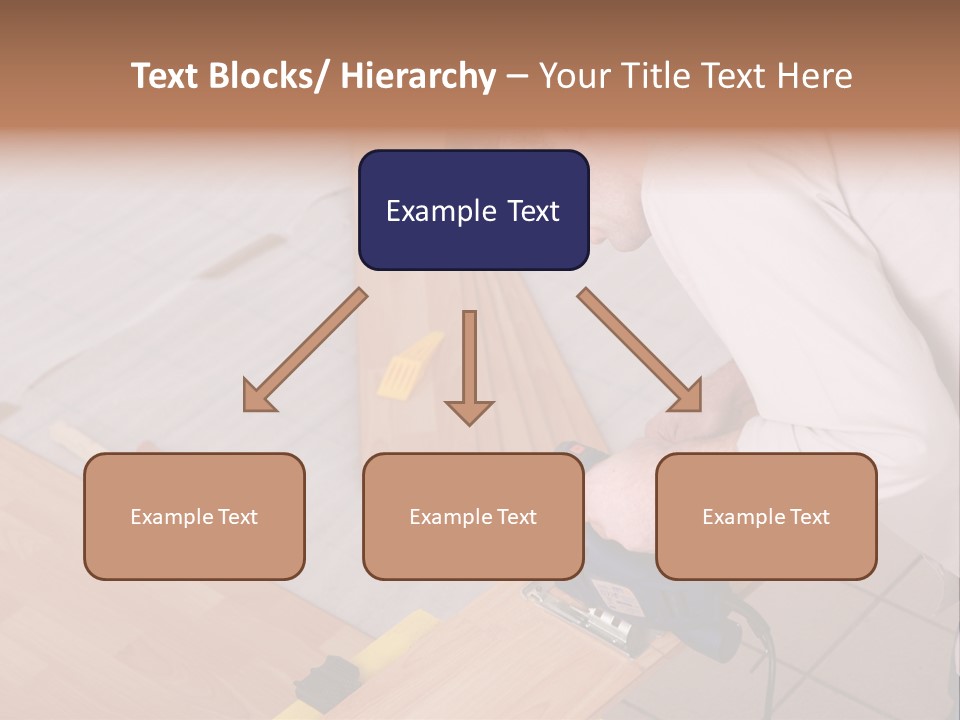 Artisan Cutting Saw PowerPoint Template