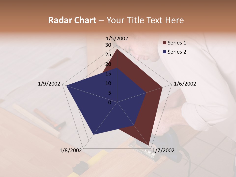 Artisan Cutting Saw PowerPoint Template