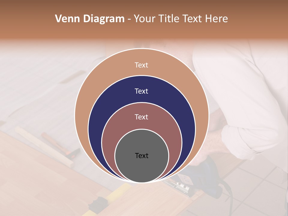 Artisan Cutting Saw PowerPoint Template