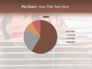 Blind Ladder Plastic PowerPoint Template