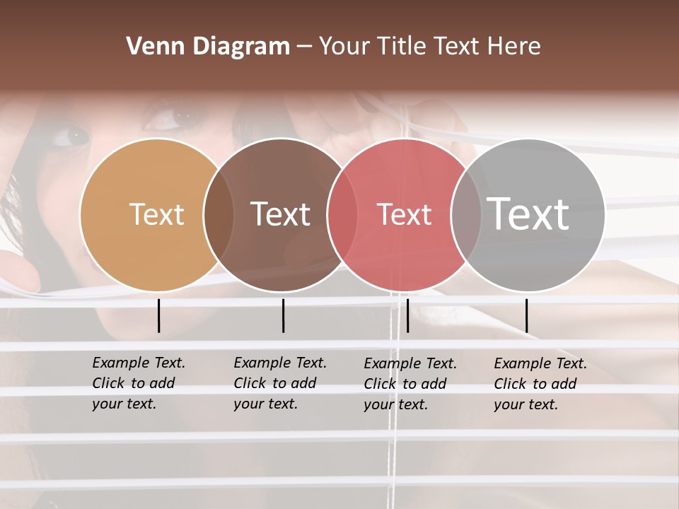 Blind Ladder Plastic PowerPoint Template