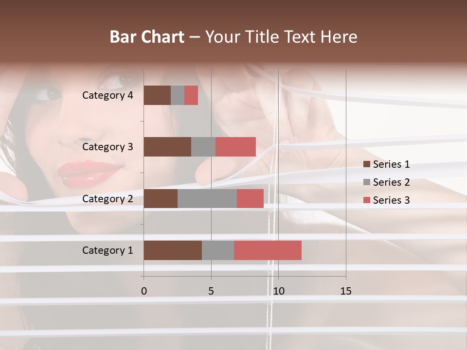 Blind Ladder Plastic PowerPoint Template