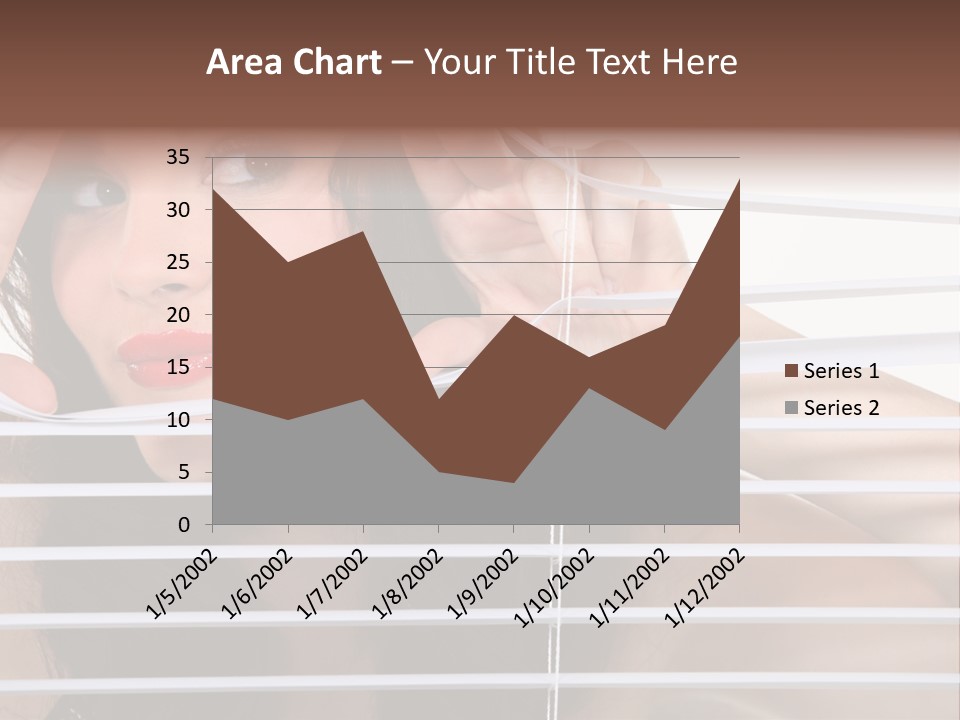 Blind Ladder Plastic PowerPoint Template