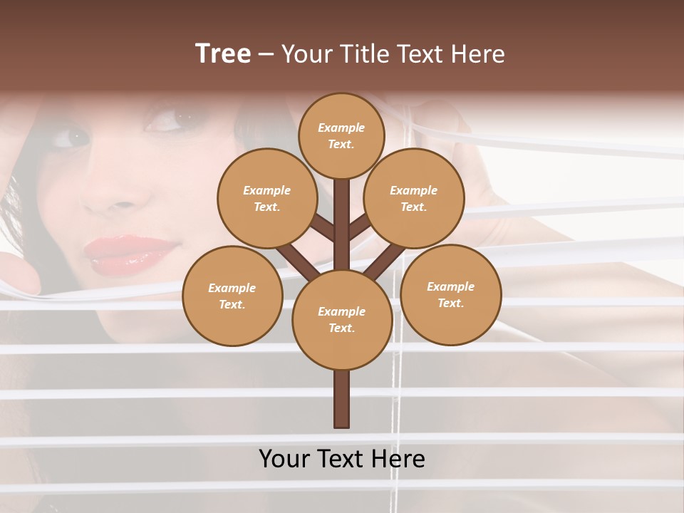 Blind Ladder Plastic PowerPoint Template