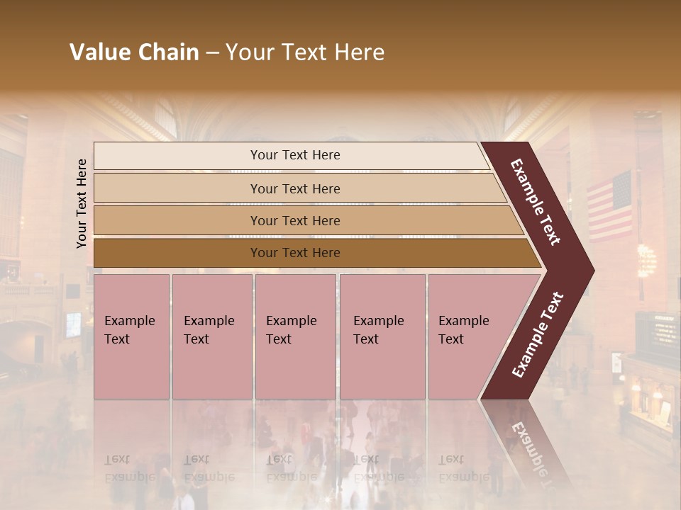 Red Plant Raw PowerPoint Template