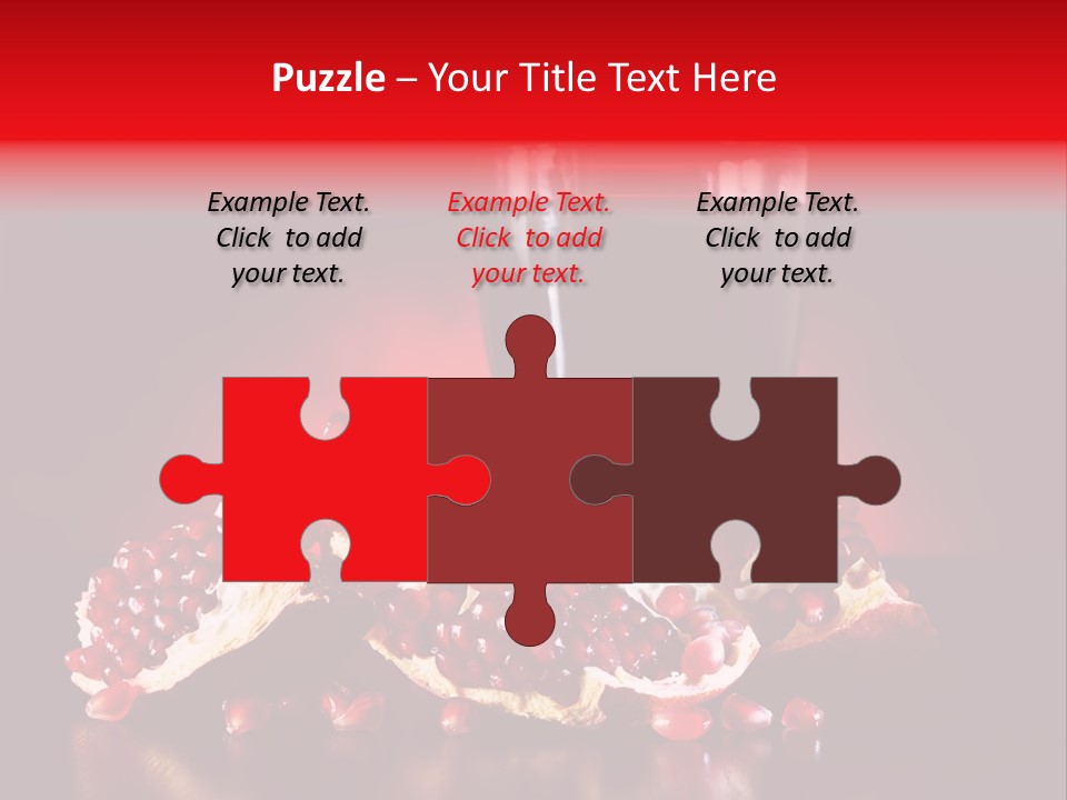 Red Plant Raw PowerPoint Template