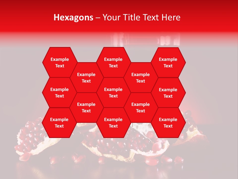 Red Plant Raw PowerPoint Template