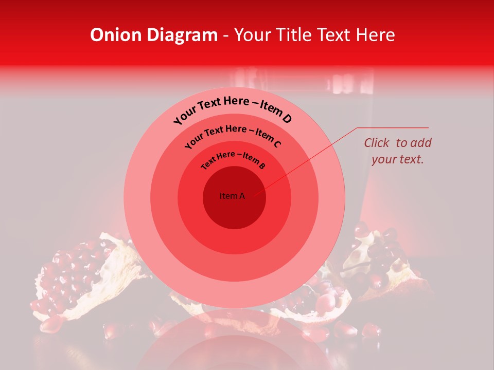 Red Plant Raw PowerPoint Template