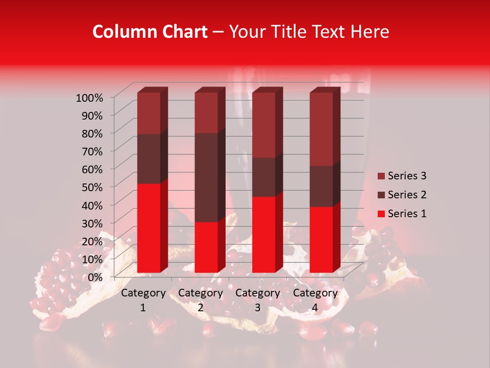 Red Plant Raw PowerPoint Template