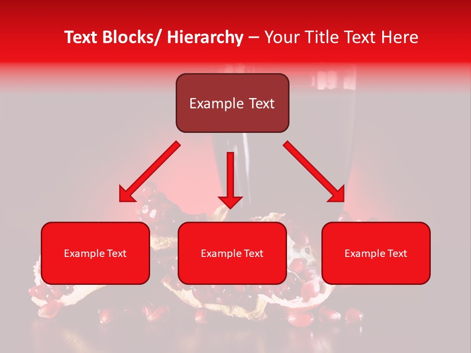 Red Plant Raw PowerPoint Template