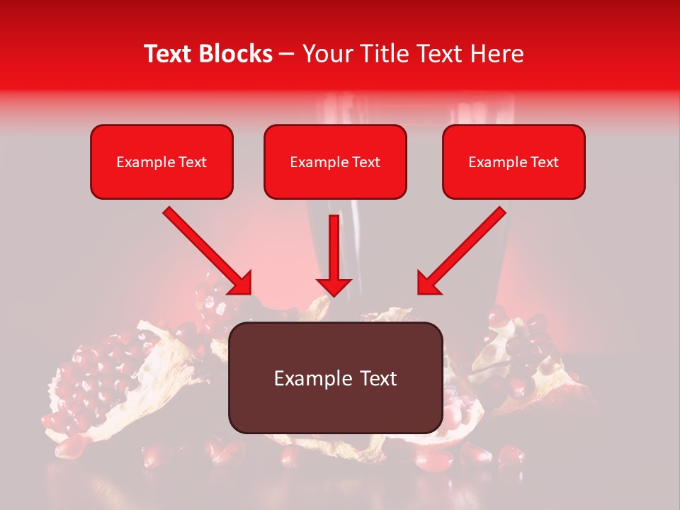 Red Plant Raw PowerPoint Template