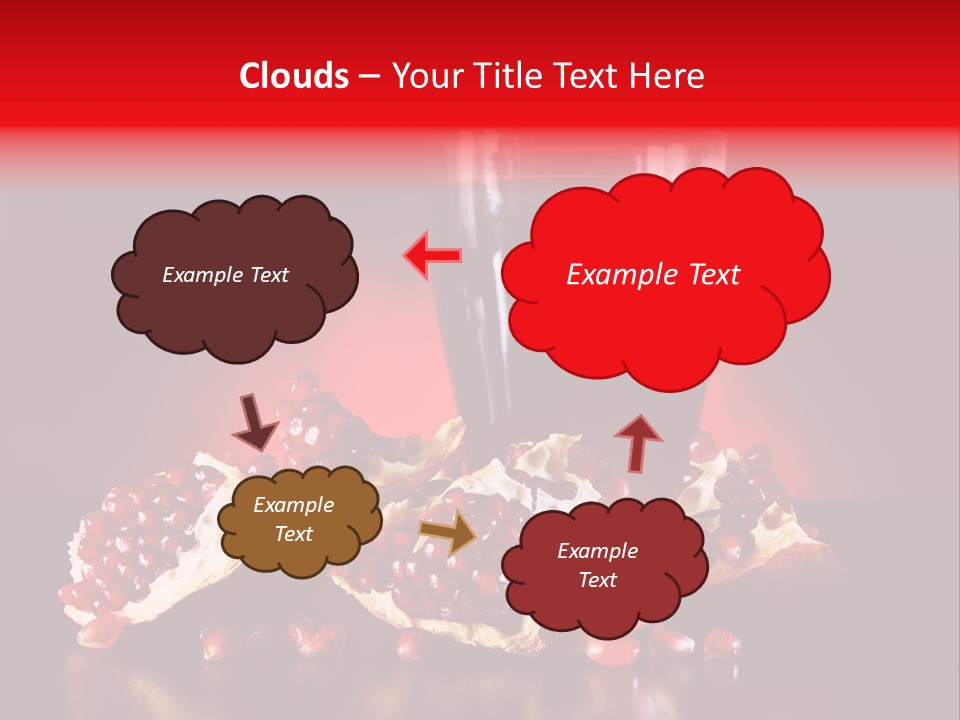 Red Plant Raw PowerPoint Template
