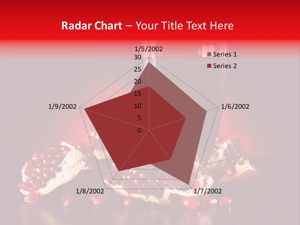 Red Plant Raw PowerPoint Template