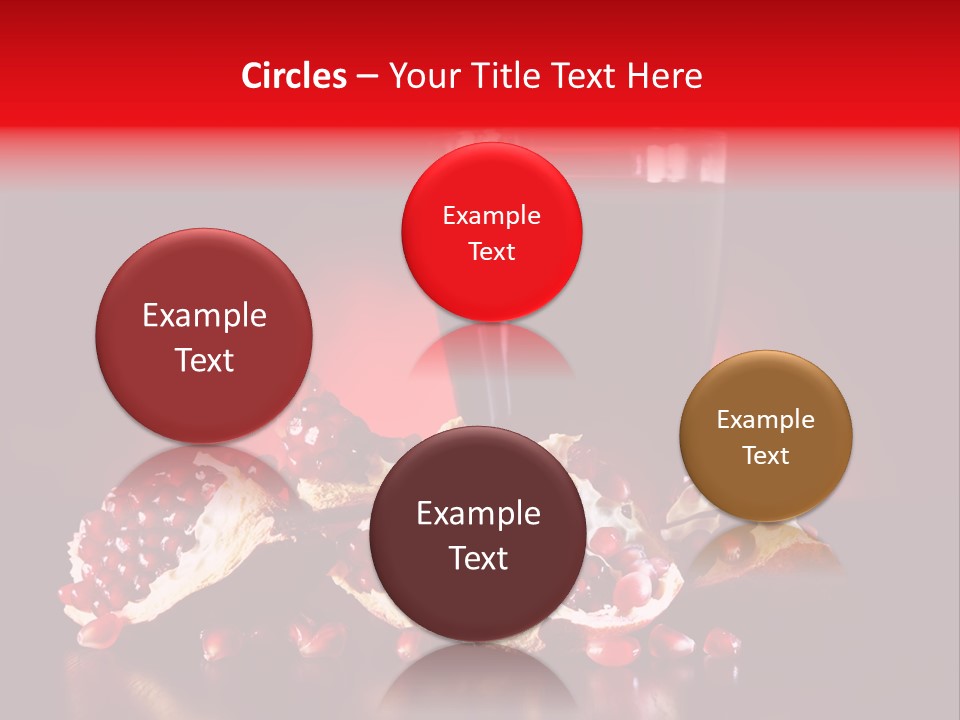 Red Plant Raw PowerPoint Template