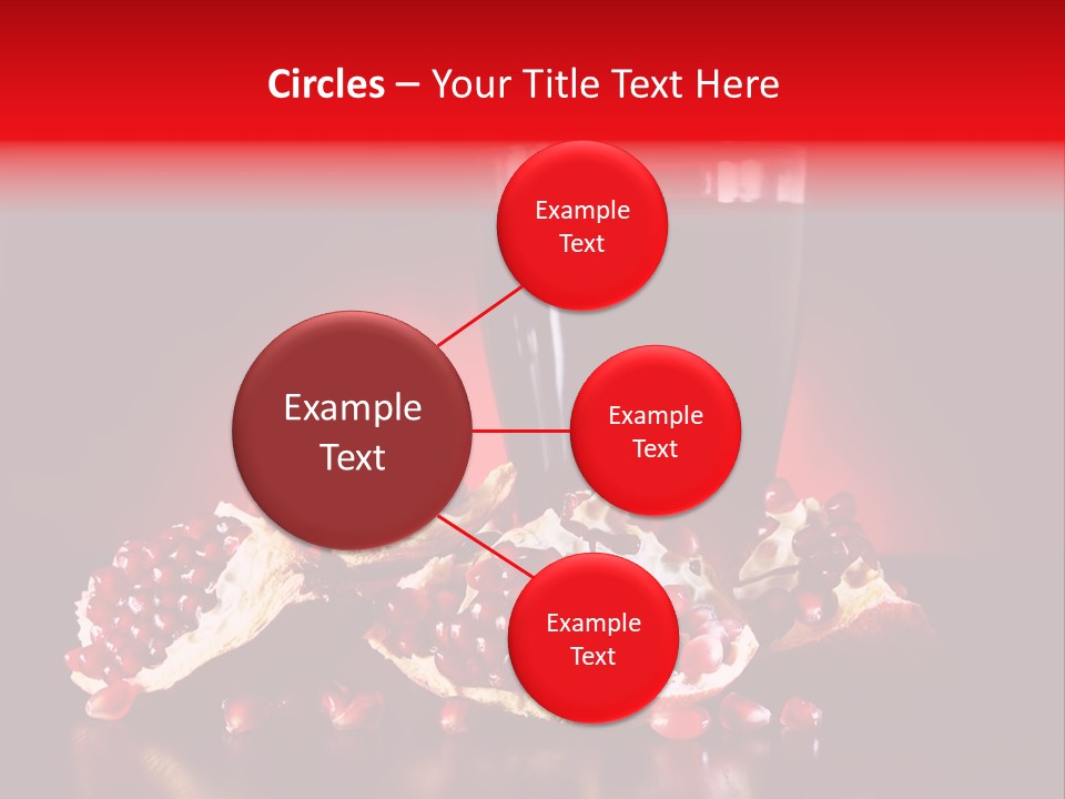 Red Plant Raw PowerPoint Template