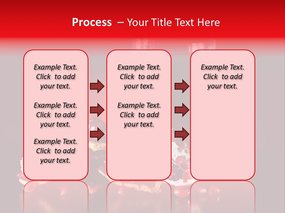 Red Plant Raw PowerPoint Template