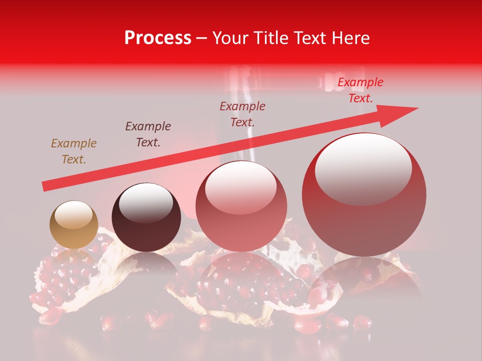 Red Plant Raw PowerPoint Template