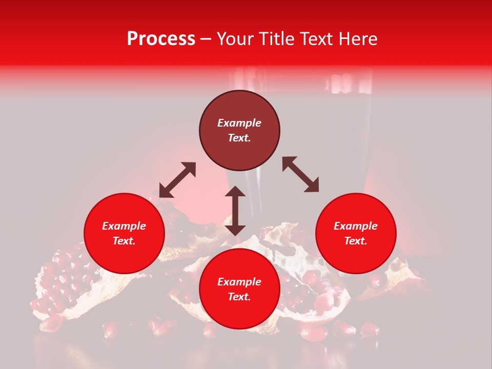 Red Plant Raw PowerPoint Template