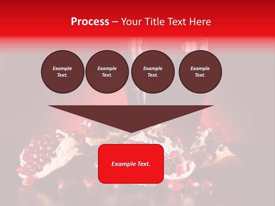Red Plant Raw PowerPoint Template