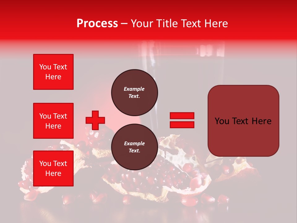 Red Plant Raw PowerPoint Template