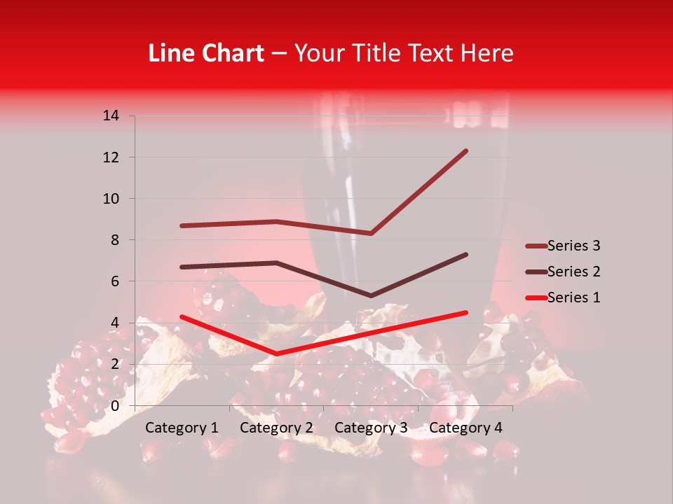 Red Plant Raw PowerPoint Template