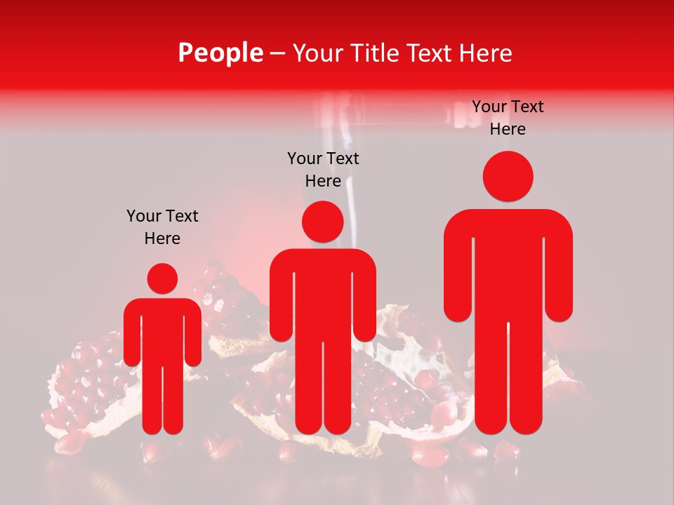 Red Plant Raw PowerPoint Template