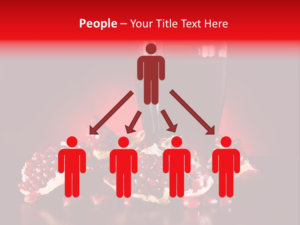 Red Plant Raw PowerPoint Template