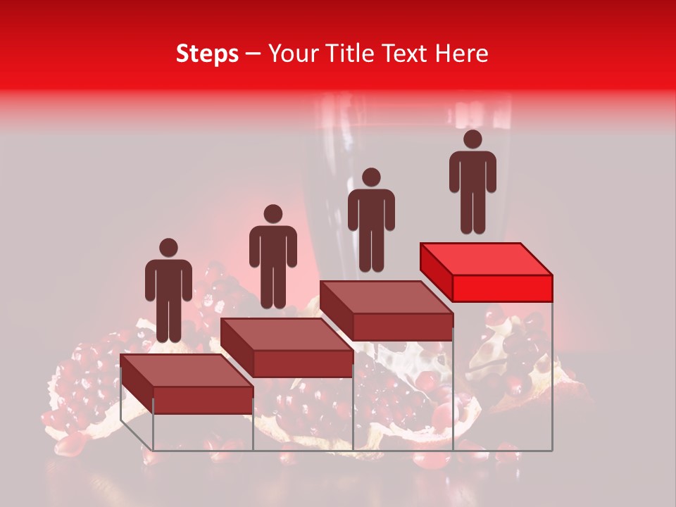 Red Plant Raw PowerPoint Template
