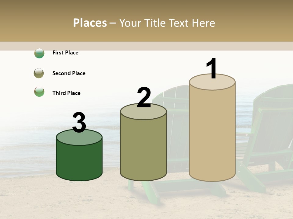 Strategy Retirement Savings Ocean View PowerPoint Template