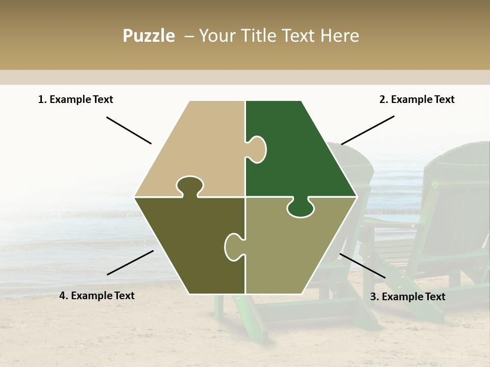 Strategy Retirement Savings Ocean View PowerPoint Template