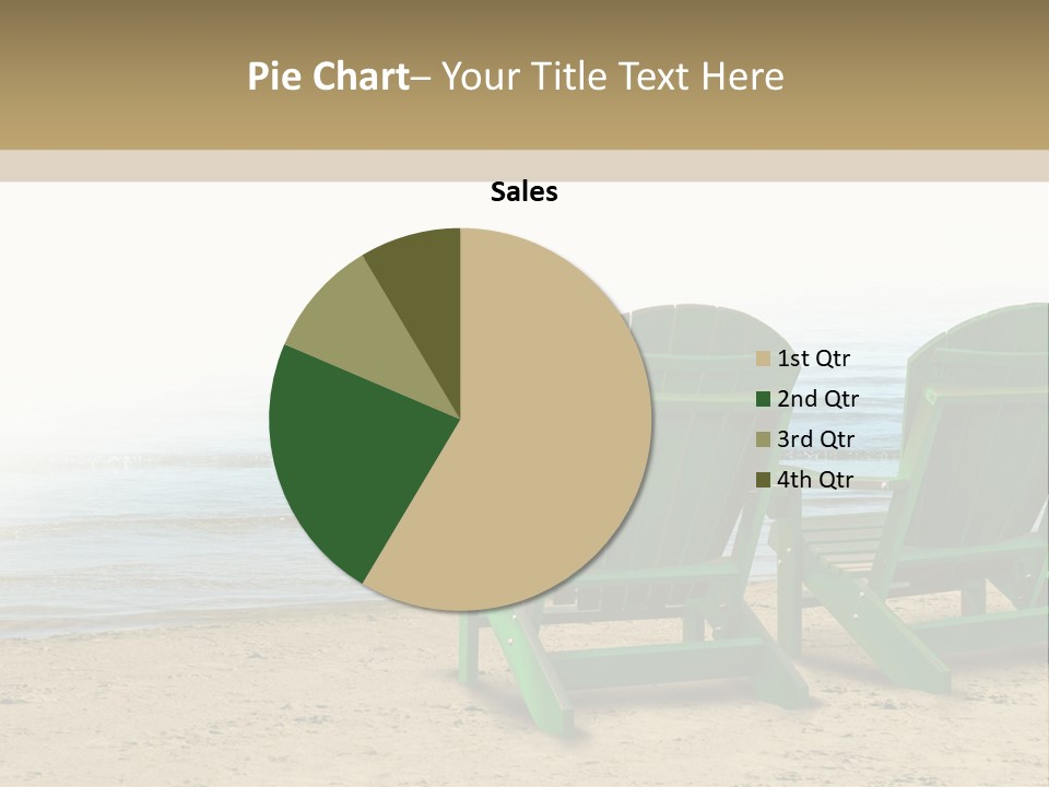 Strategy Retirement Savings Ocean View PowerPoint Template