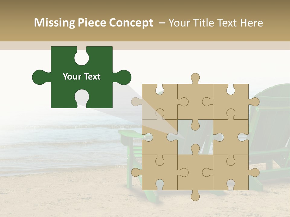 Strategy Retirement Savings Ocean View PowerPoint Template