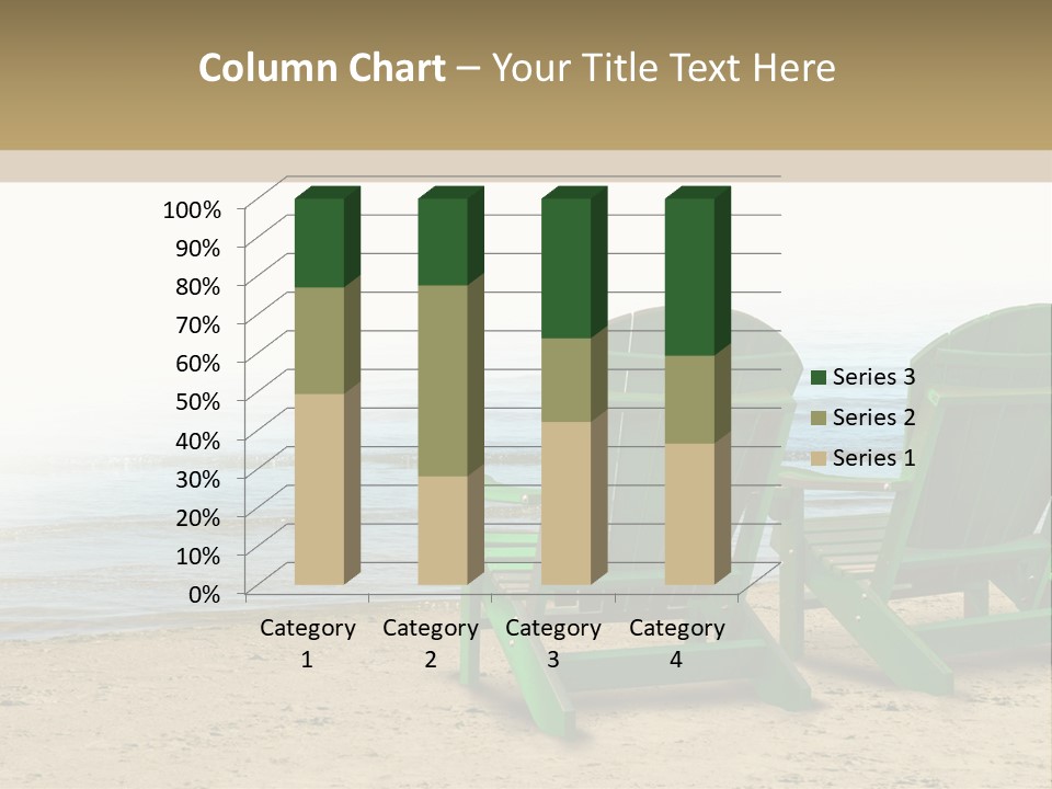 Strategy Retirement Savings Ocean View PowerPoint Template