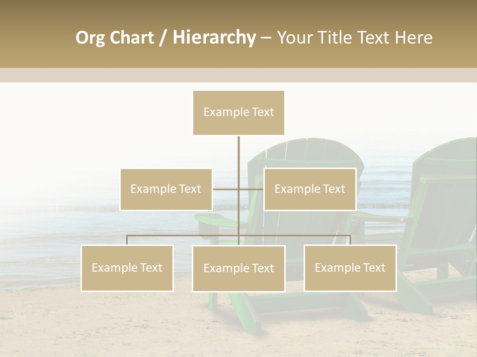 Strategy Retirement Savings Ocean View PowerPoint Template