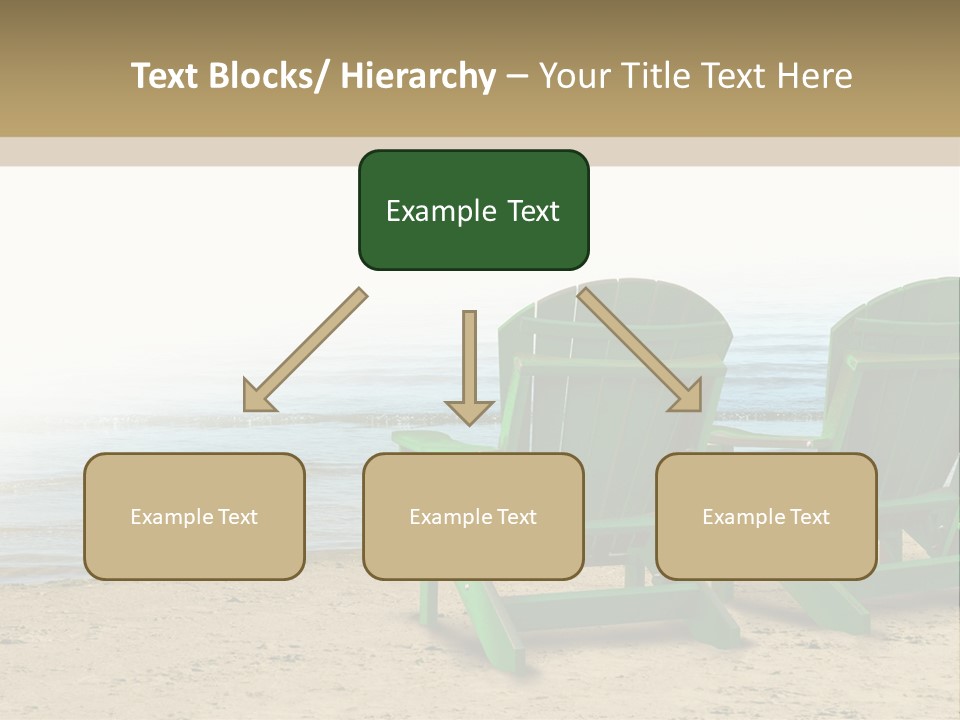 Strategy Retirement Savings Ocean View PowerPoint Template