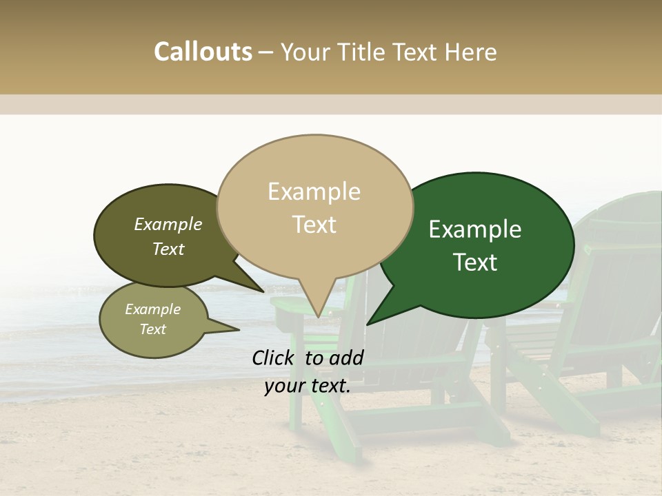 Strategy Retirement Savings Ocean View PowerPoint Template