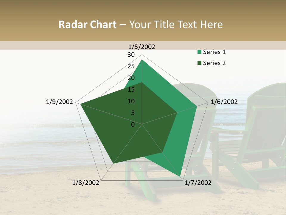 Strategy Retirement Savings Ocean View PowerPoint Template