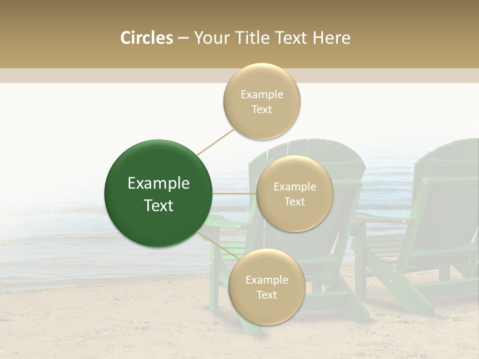 Strategy Retirement Savings Ocean View PowerPoint Template