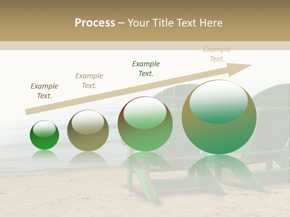 Strategy Retirement Savings Ocean View PowerPoint Template