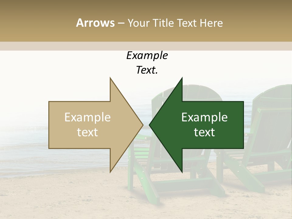 Strategy Retirement Savings Ocean View PowerPoint Template