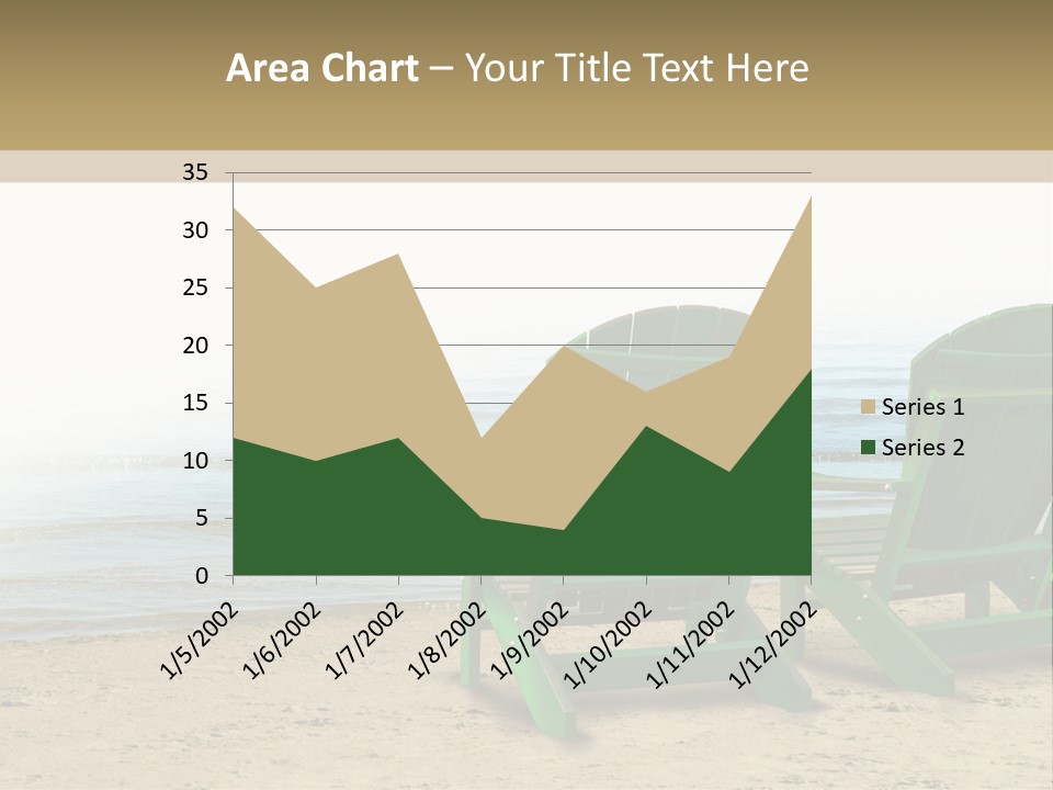 Strategy Retirement Savings Ocean View PowerPoint Template