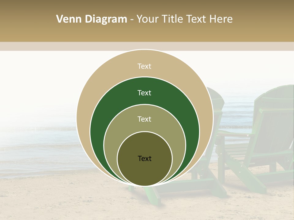 Strategy Retirement Savings Ocean View PowerPoint Template